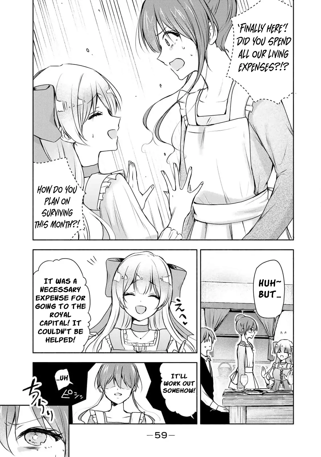 If you’re looking for the saint then my sister is the one you seek Chapter 2 page 9 - 