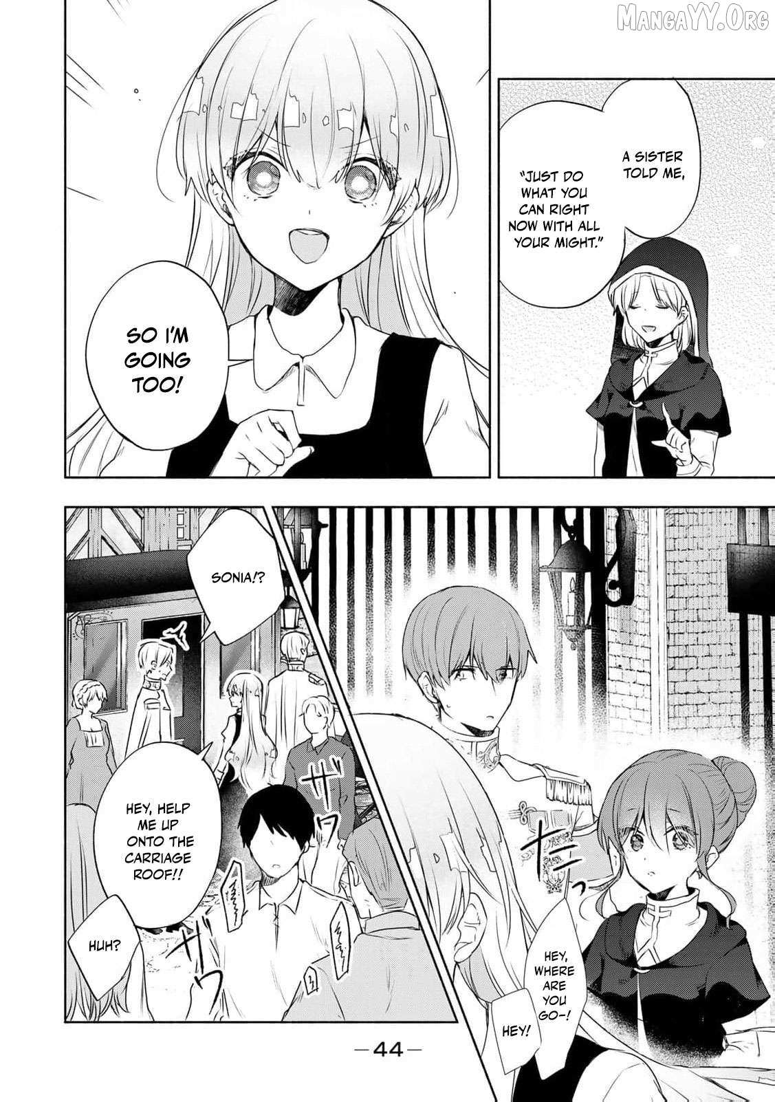 If you’re looking for the saint then my sister is the one you seek Chapter 20 page 14 - 