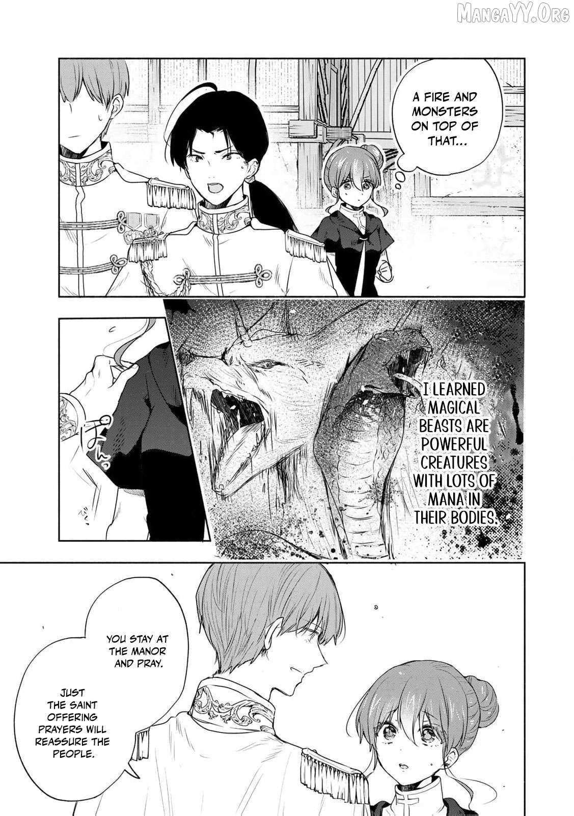 If you’re looking for the saint then my sister is the one you seek Chapter 20 page 5 - 
