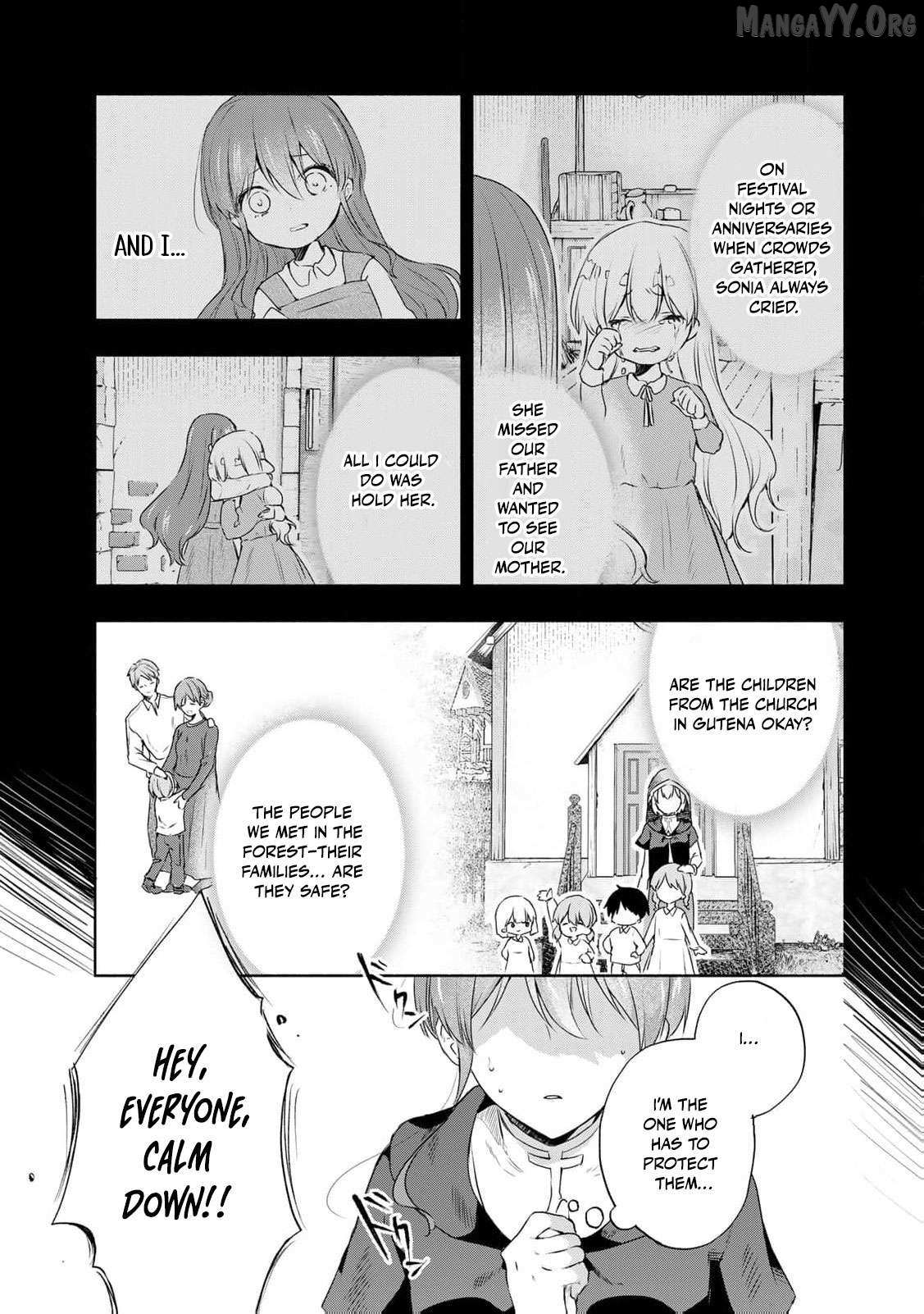 If you’re looking for the saint then my sister is the one you seek Chapter 20 page 9 - 