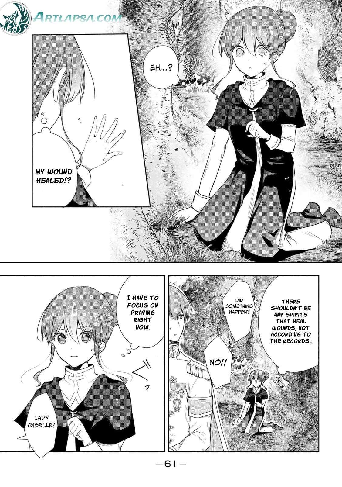 If you’re looking for the saint then my sister is the one you seek Chapter 21 page 7 - 