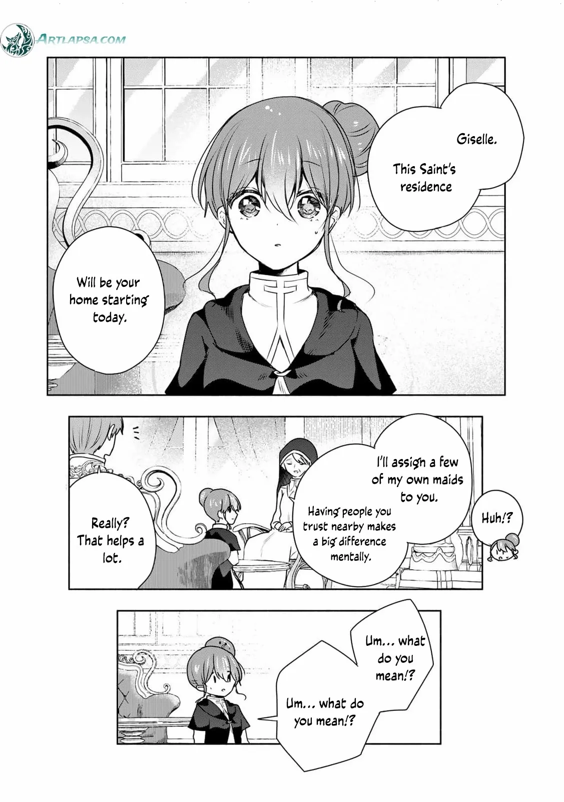 If you’re looking for the saint then my sister is the one you seek Chapter 26 page 11 - 