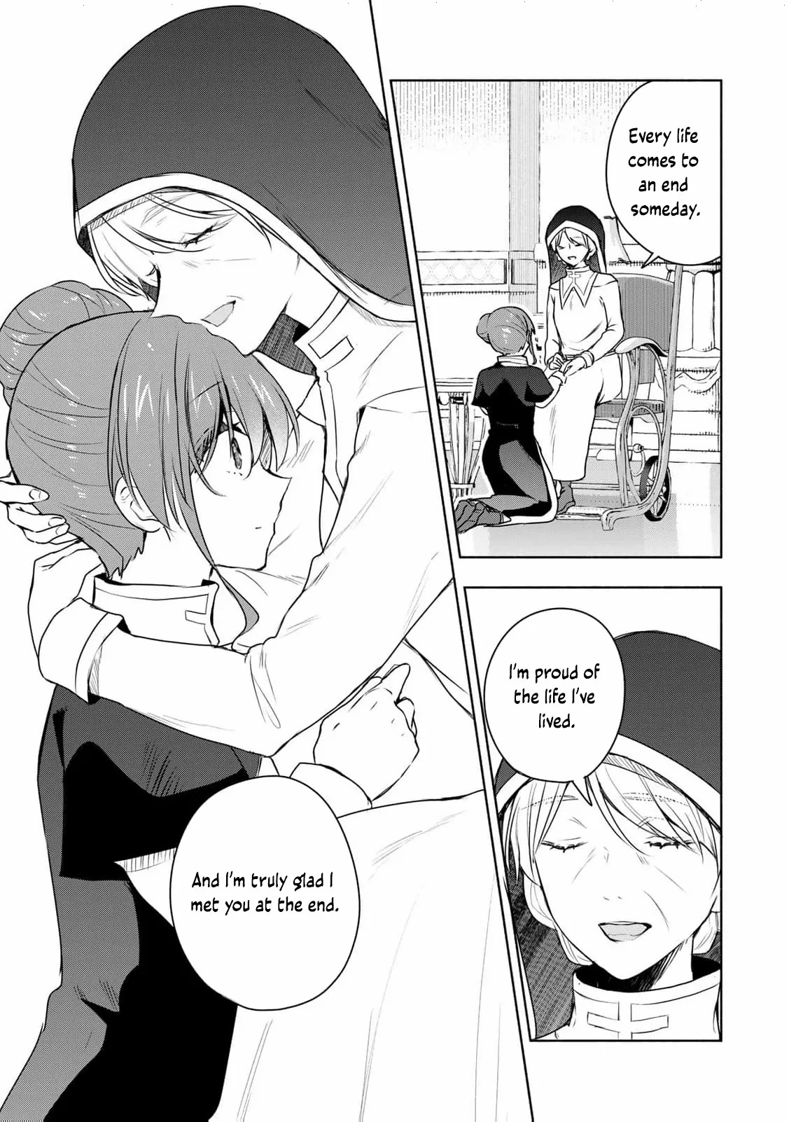 If you’re looking for the saint then my sister is the one you seek Chapter 26 page 8 - 