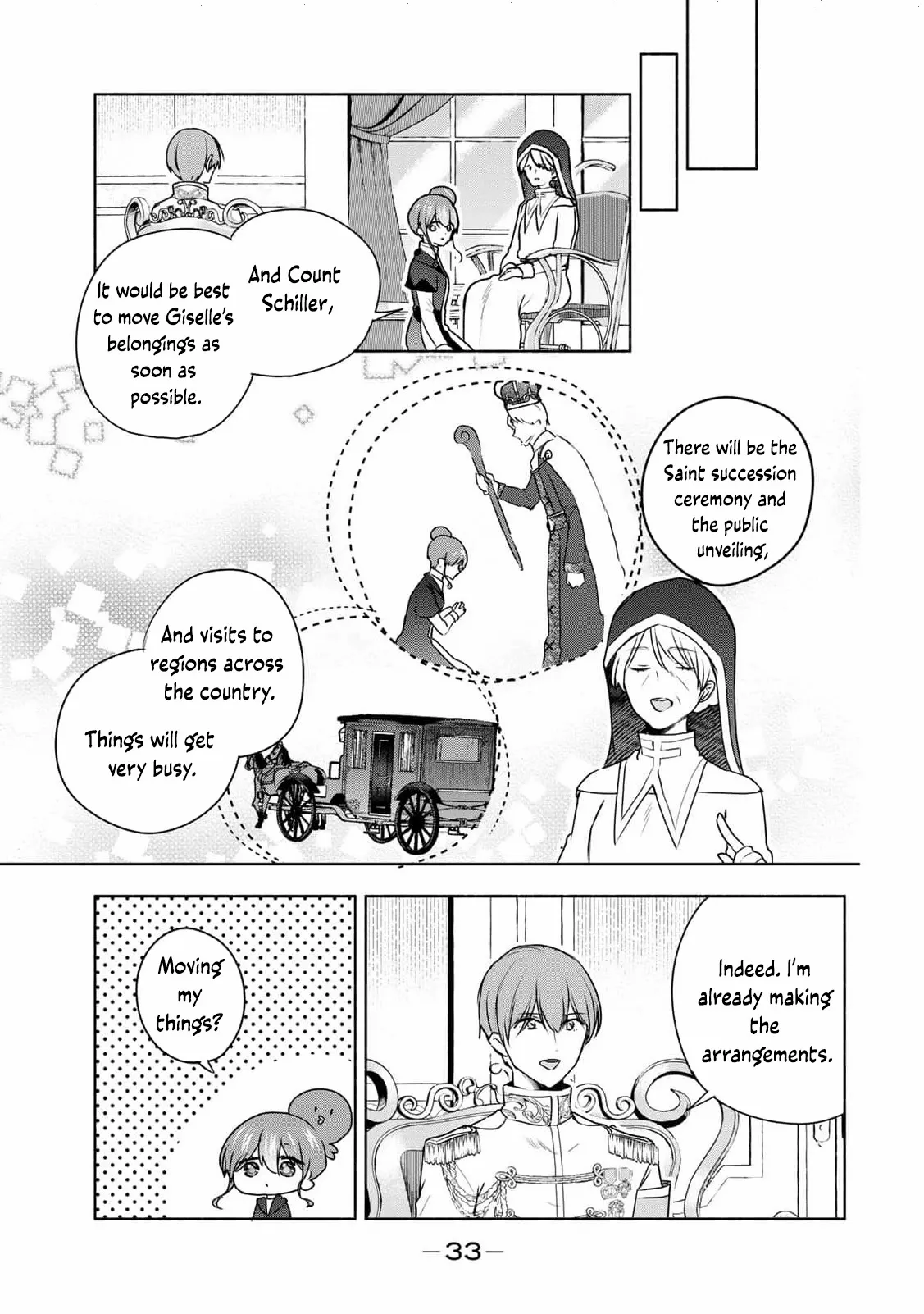 If you’re looking for the saint then my sister is the one you seek Chapter 26 page 10 - 