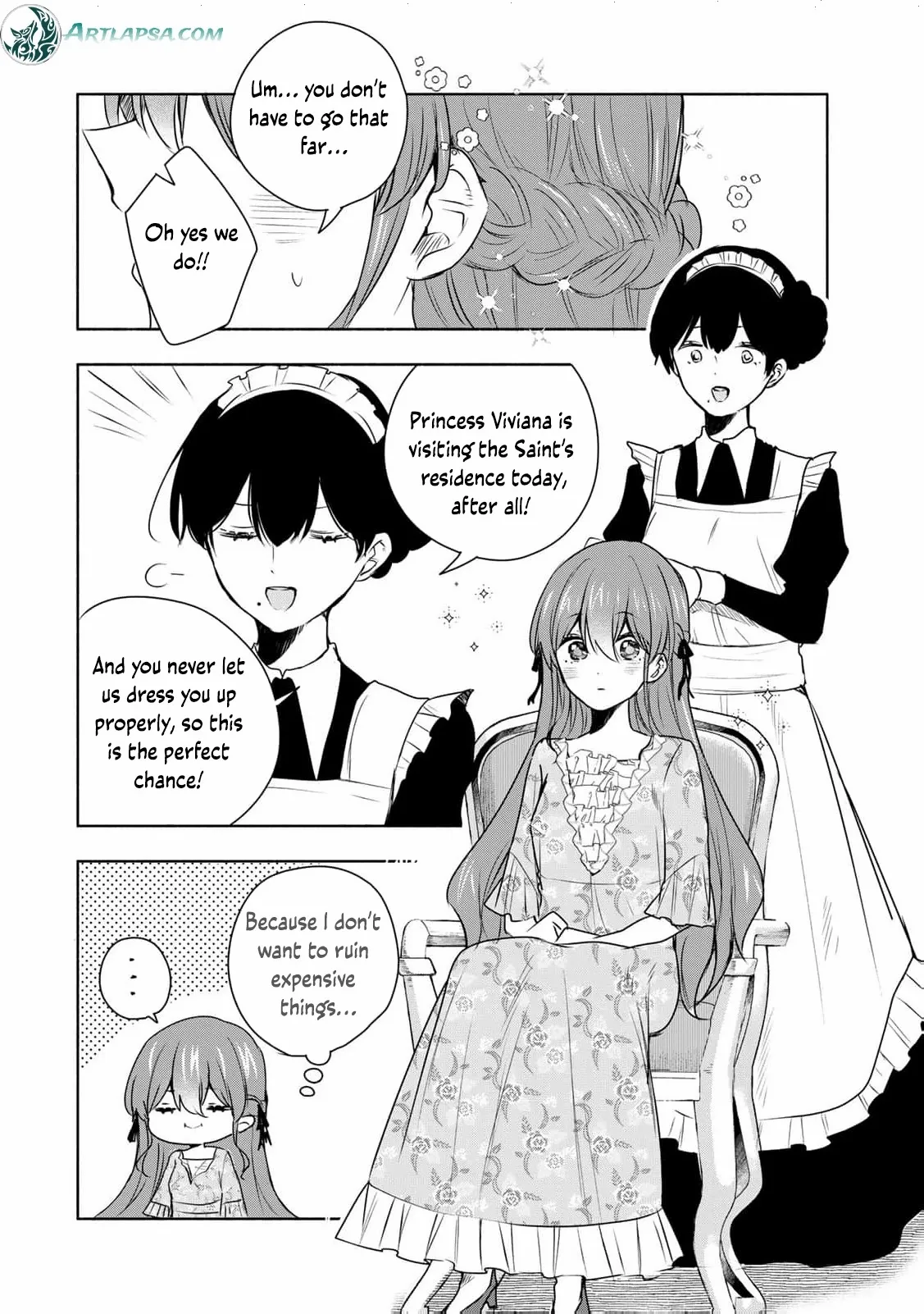 If you’re looking for the saint then my sister is the one you seek Chapter 27 page 14 - 