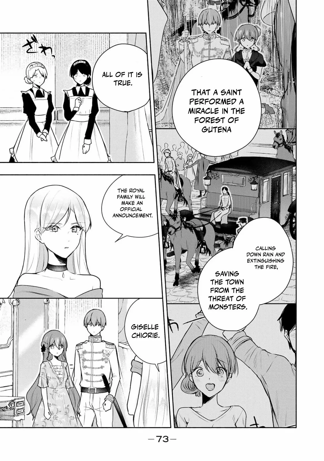 If you’re looking for the saint then my sister is the one you seek Chapter 28 page 11 - 