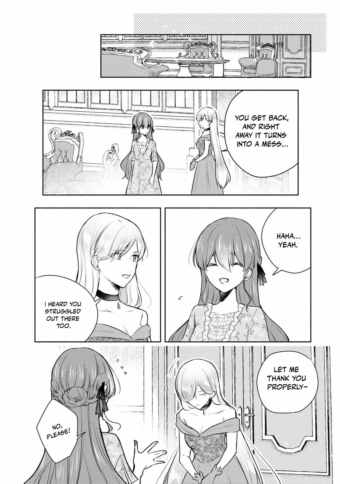 If you’re looking for the saint then my sister is the one you seek Chapter 28 page 21 - 