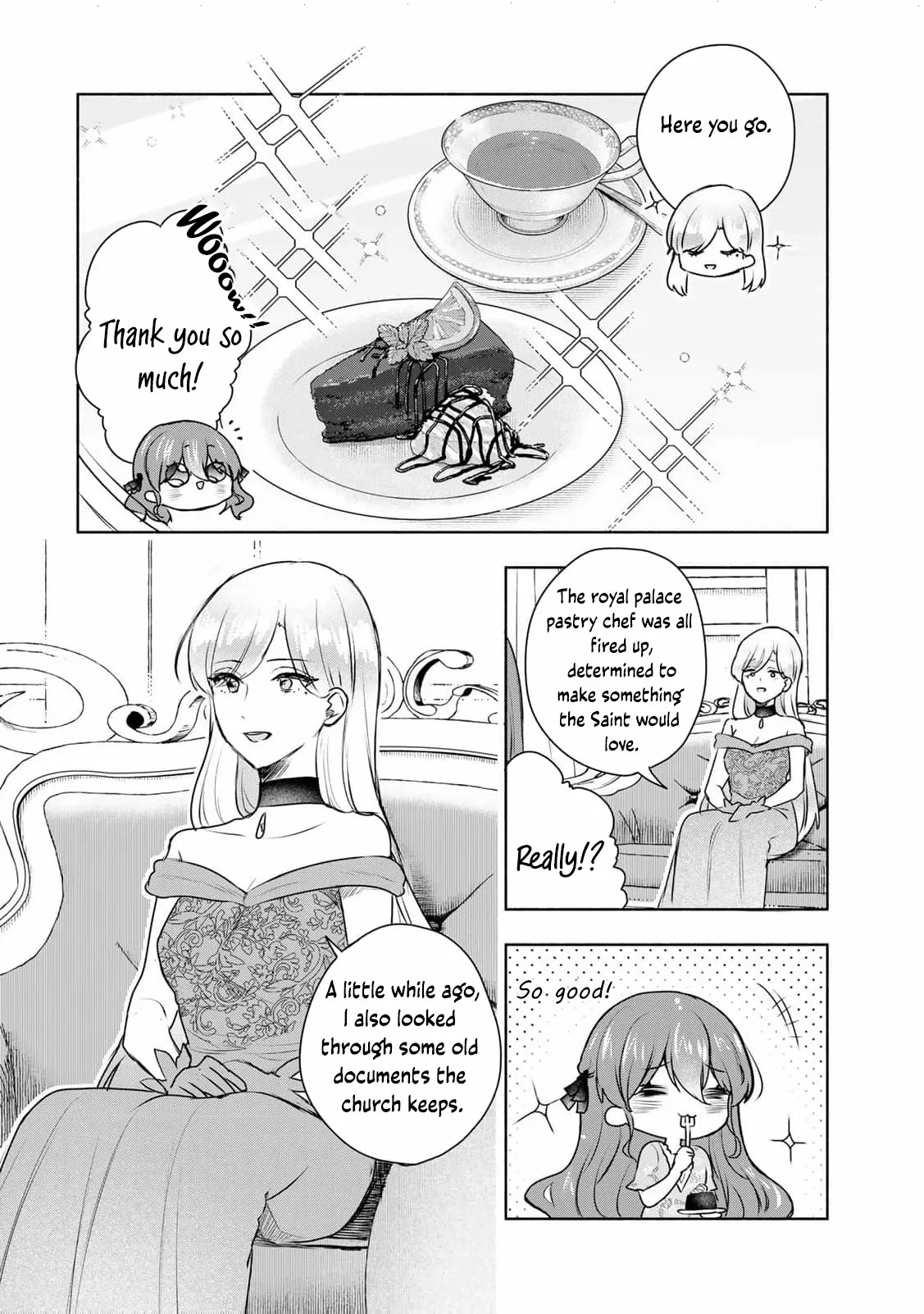 If you’re looking for the saint then my sister is the one you seek Chapter 29 page 5 - 