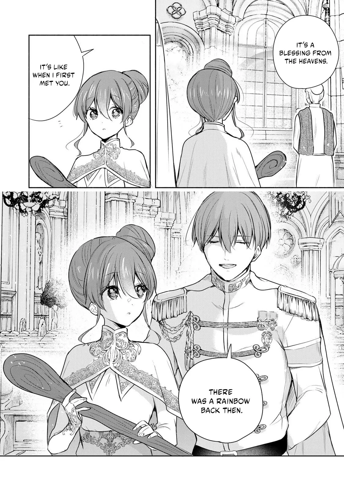 If you’re looking for the saint then my sister is the one you seek Chapter 30.2 page 8 - 