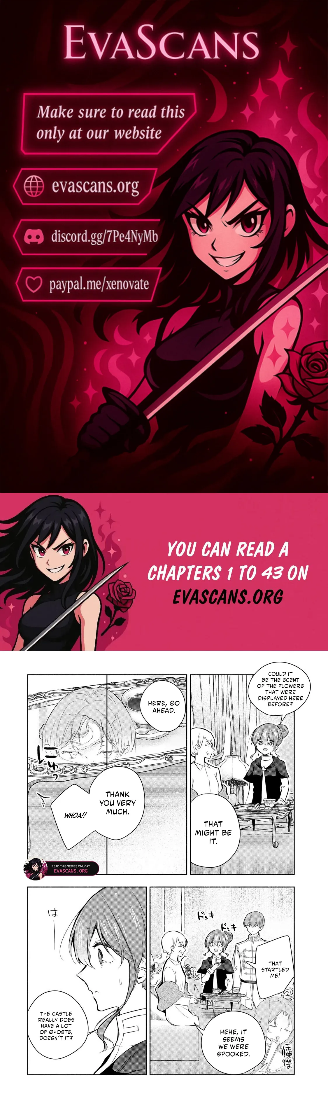 If you’re looking for the saint then my sister is the one you seek Chapter 32.2 page 1 - 