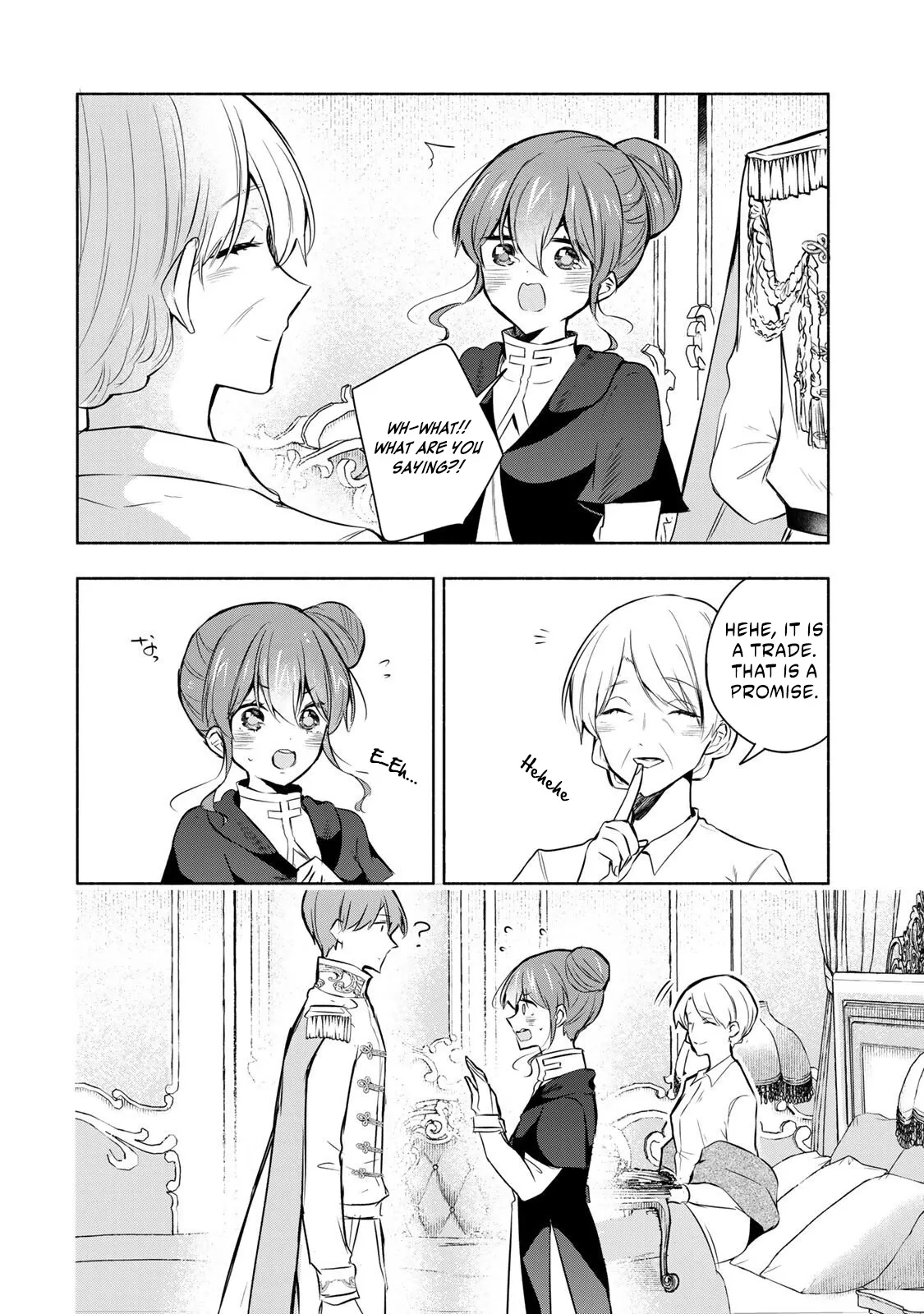 If you’re looking for the saint then my sister is the one you seek Chapter 32.2 page 13 - 