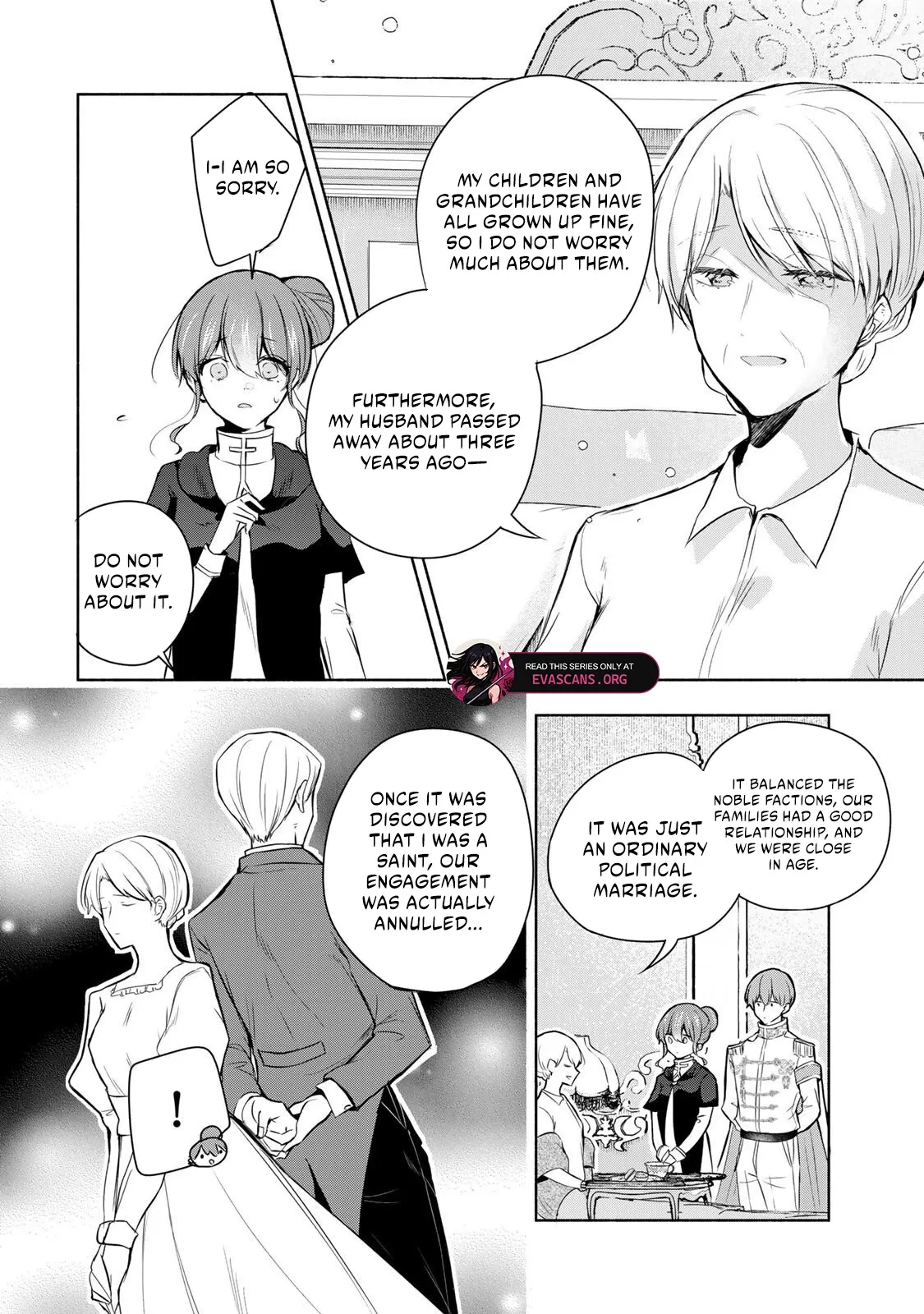 If you’re looking for the saint then my sister is the one you seek Chapter 32.2 page 3 - 