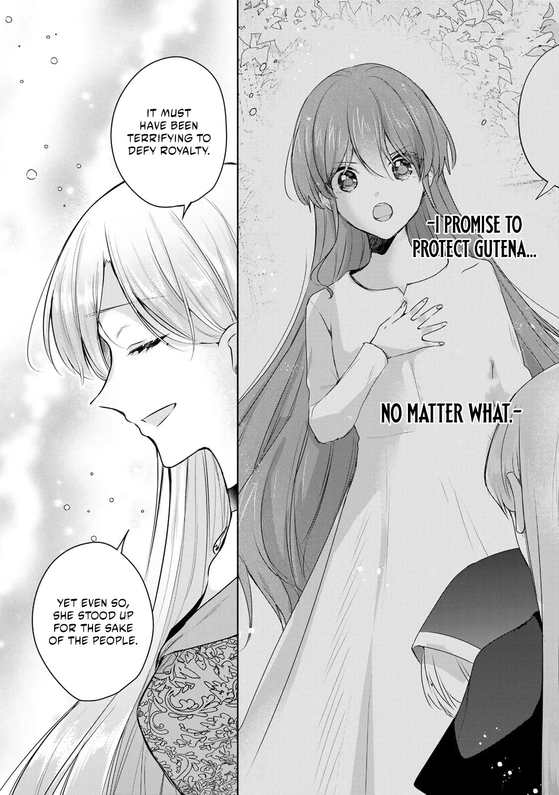 If you’re looking for the saint then my sister is the one you seek Chapter 33 page 8 - 