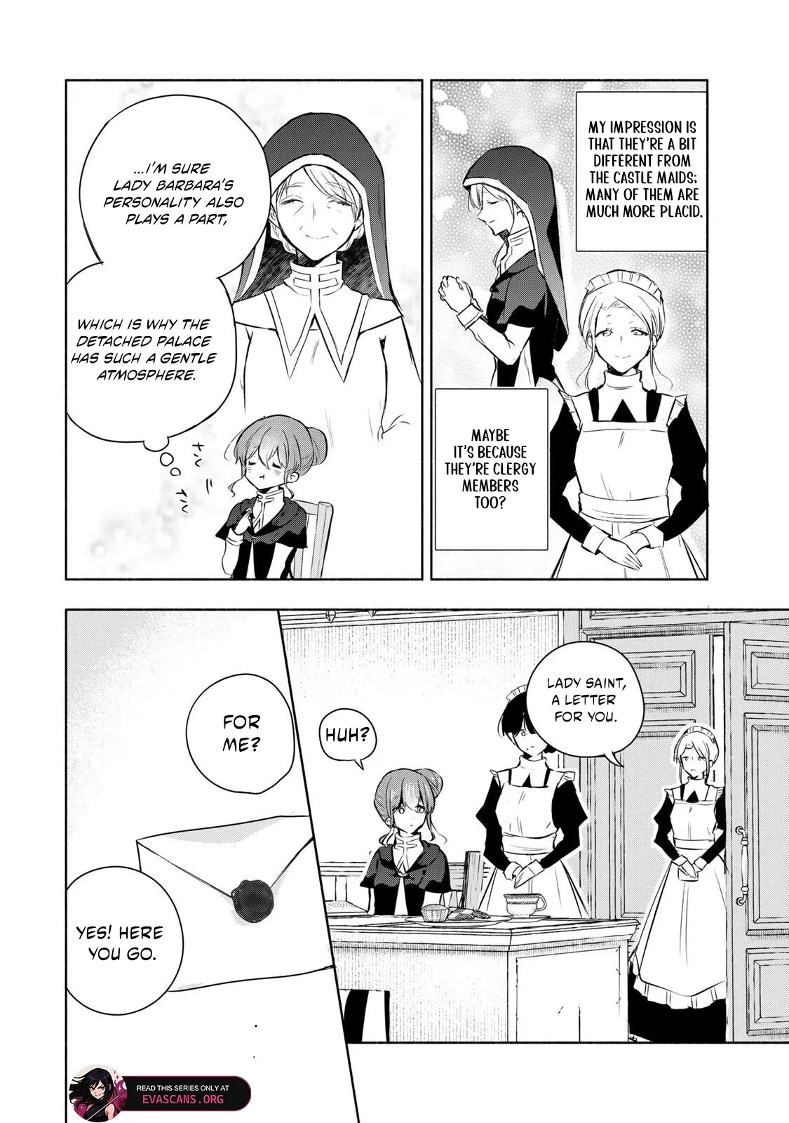 If you’re looking for the saint then my sister is the one you seek Chapter 34.1 page 9 - 