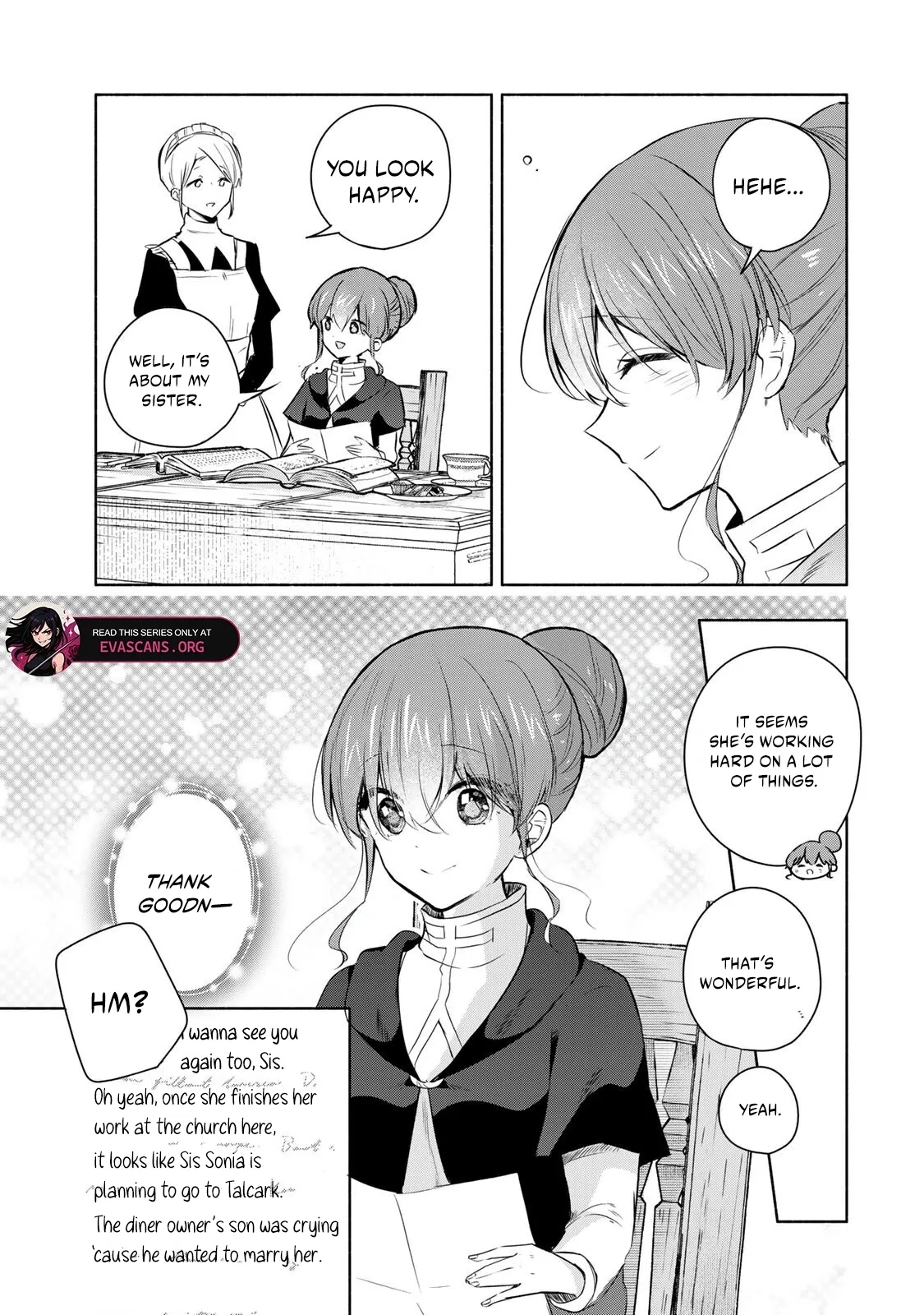 If you’re looking for the saint then my sister is the one you seek Chapter 34.2 page 2 - 