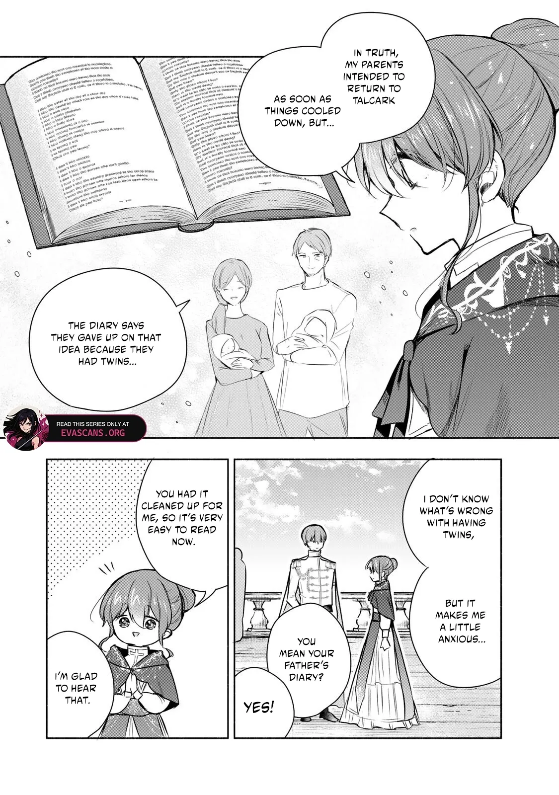 If you’re looking for the saint then my sister is the one you seek Chapter 35.1 page 6 - 