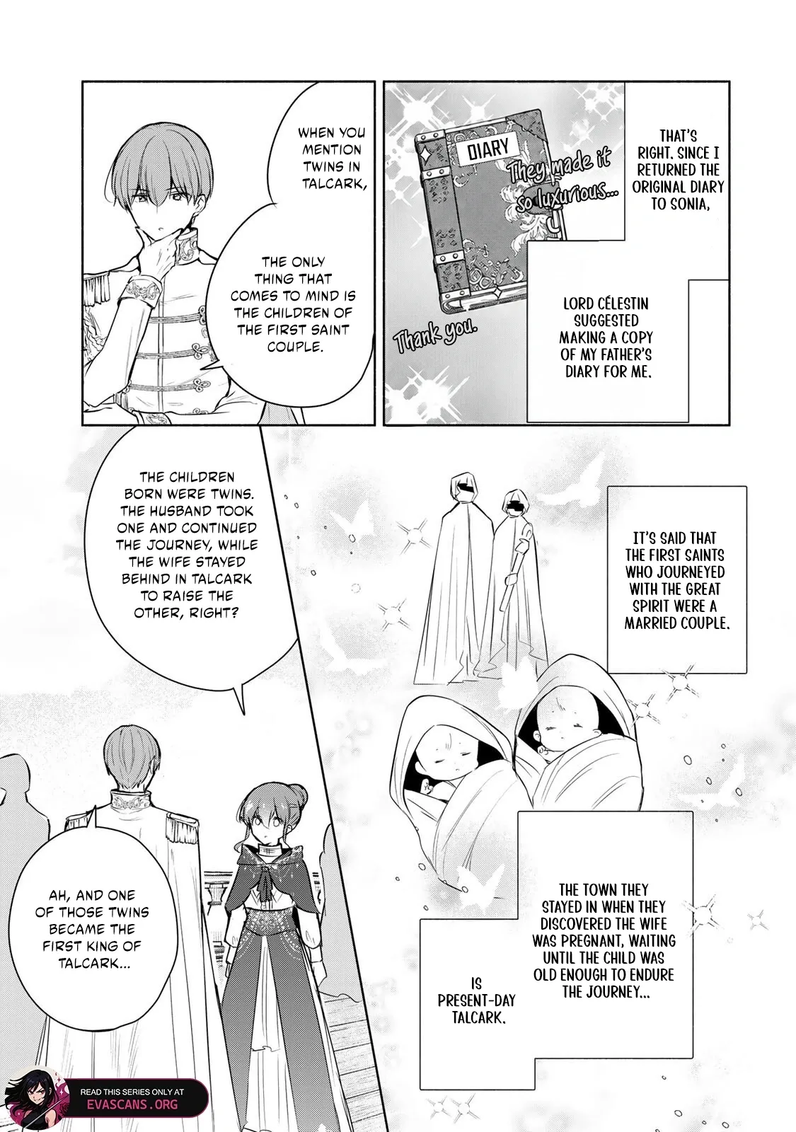 If you’re looking for the saint then my sister is the one you seek Chapter 35.1 page 7 - 