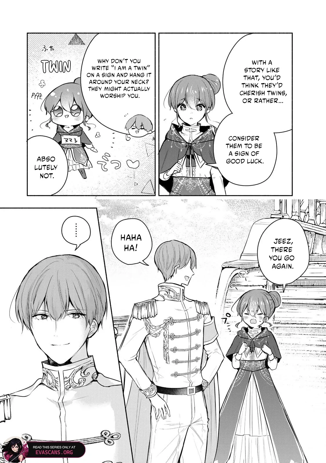If you’re looking for the saint then my sister is the one you seek Chapter 35.1 page 8 - 