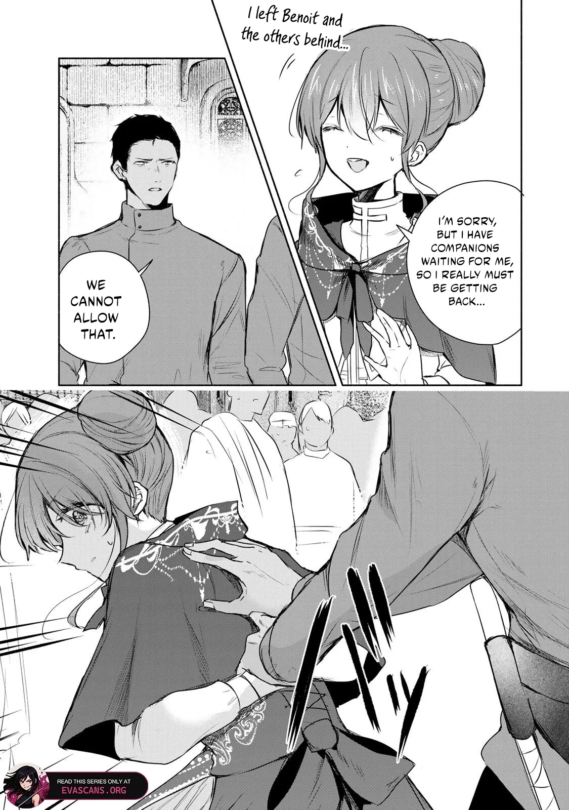 If you’re looking for the saint then my sister is the one you seek Chapter 35.2 page 12 - 