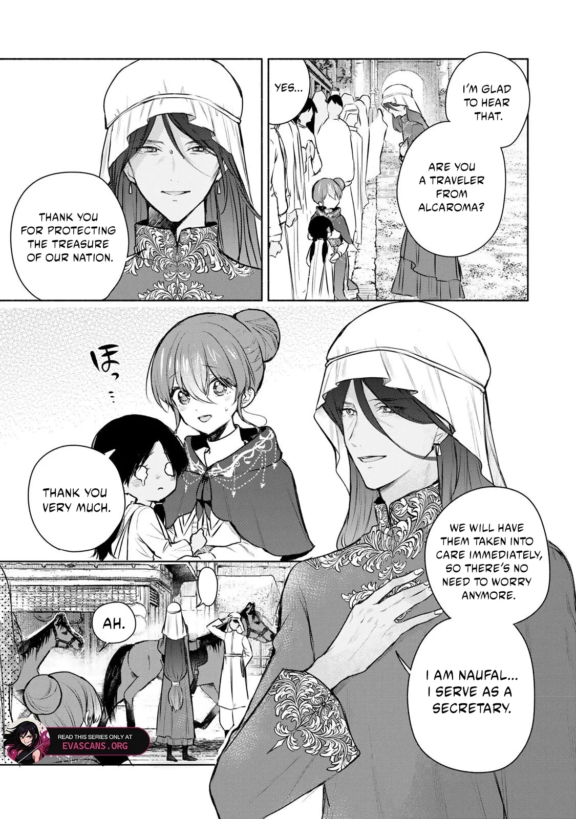 If you’re looking for the saint then my sister is the one you seek Chapter 35.2 page 8 - 