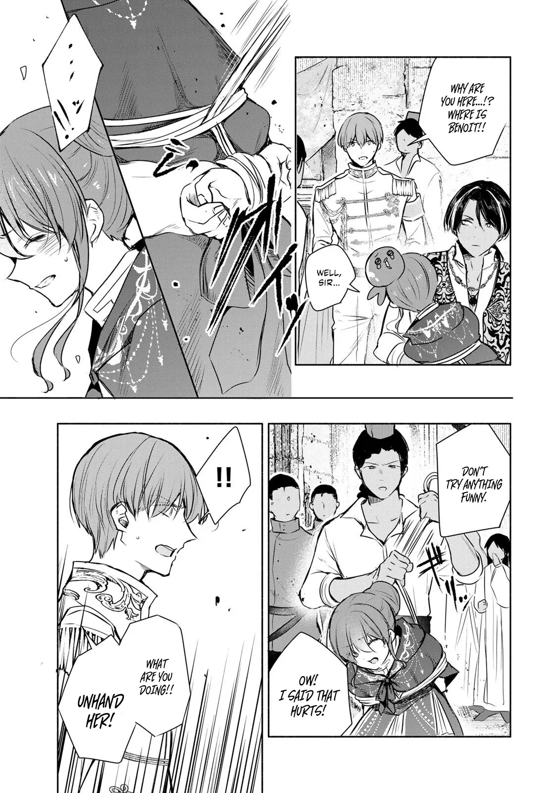 If you’re looking for the saint then my sister is the one you seek Chapter 36.1 page 8 - 
