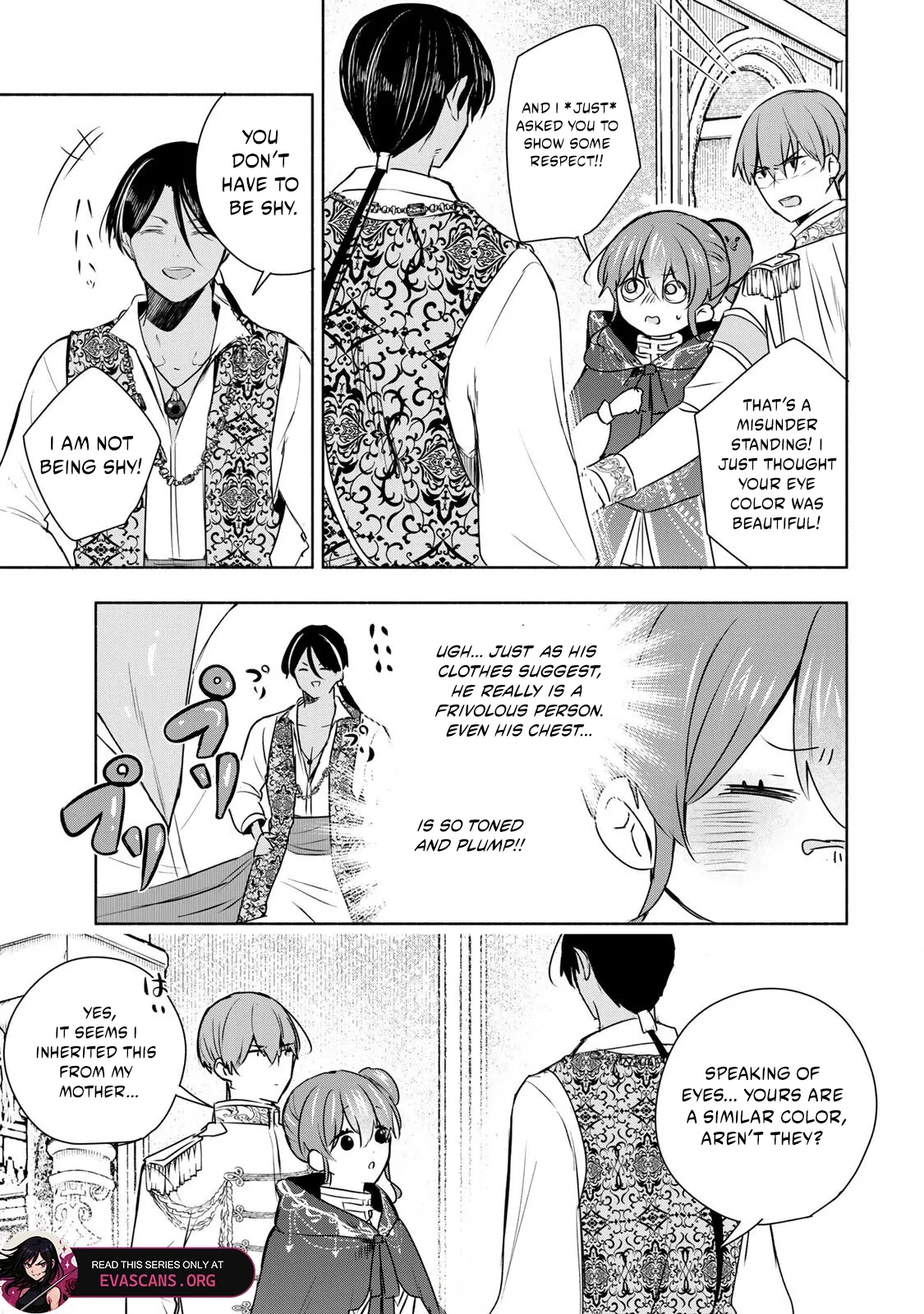 If you’re looking for the saint then my sister is the one you seek Chapter 38.1 page 5 - 
