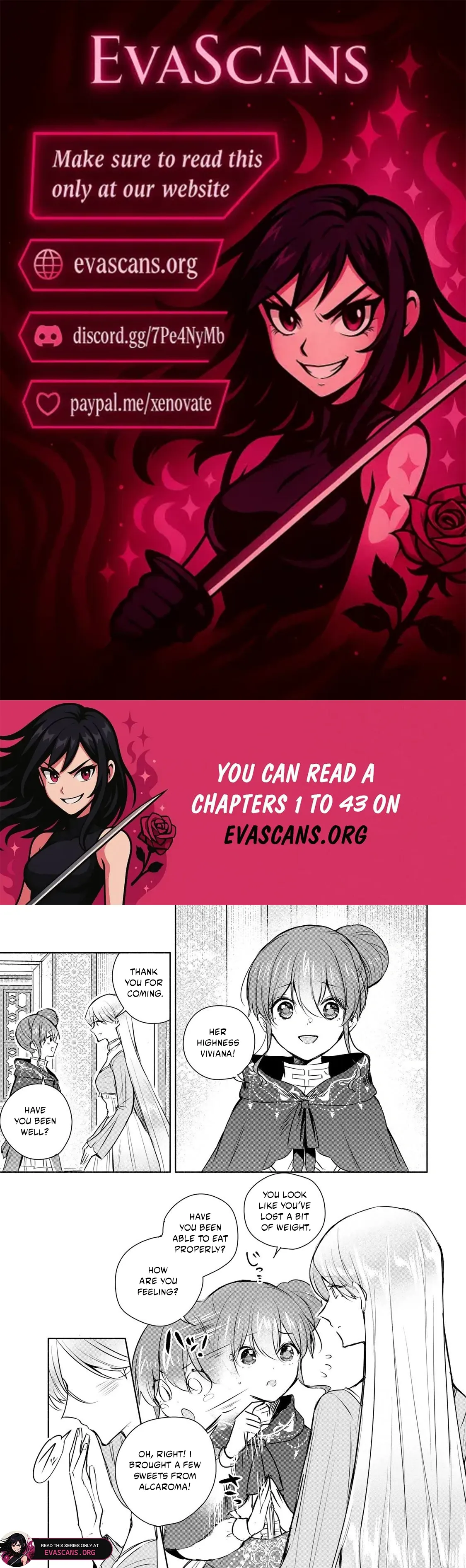 If you’re looking for the saint then my sister is the one you seek Chapter 38.2 page 1 - 