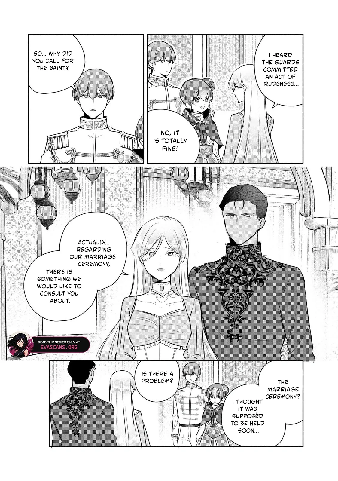 If you’re looking for the saint then my sister is the one you seek Chapter 38.2 page 4 - 