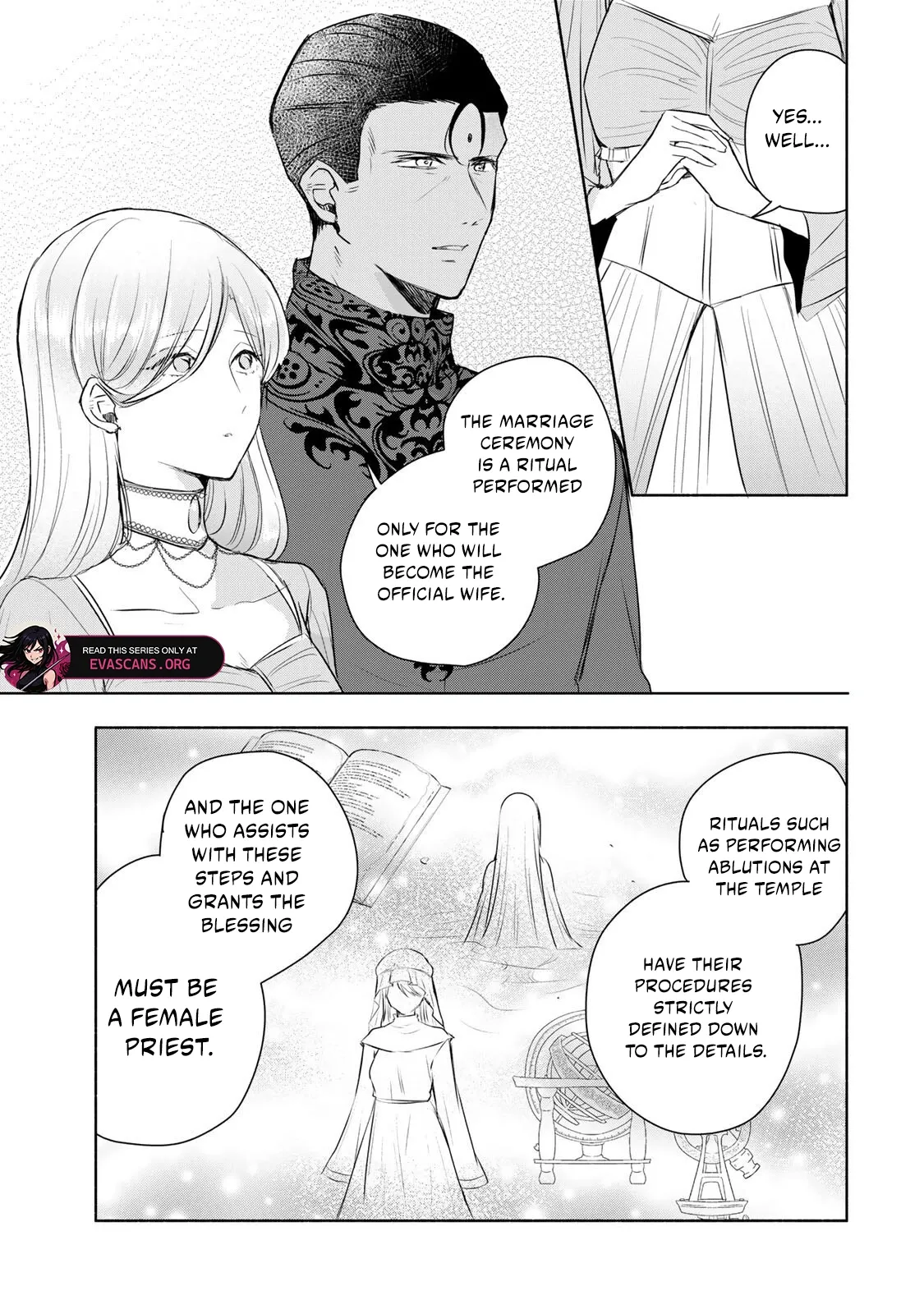If you’re looking for the saint then my sister is the one you seek Chapter 38.2 page 5 - 