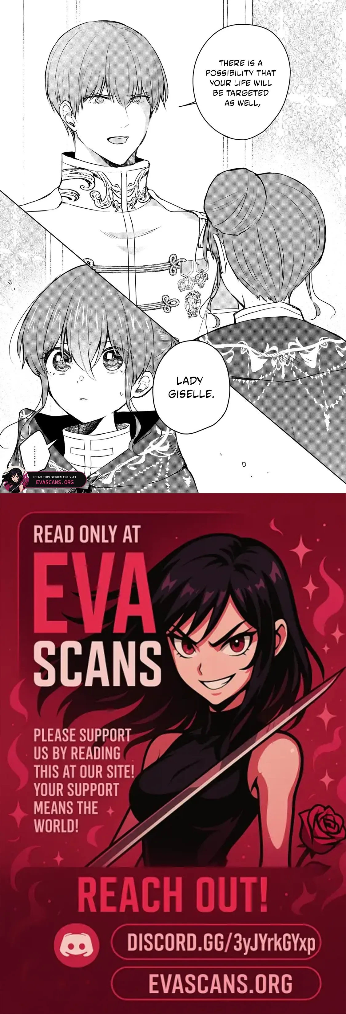 If you’re looking for the saint then my sister is the one you seek Chapter 38.2 page 10 - 