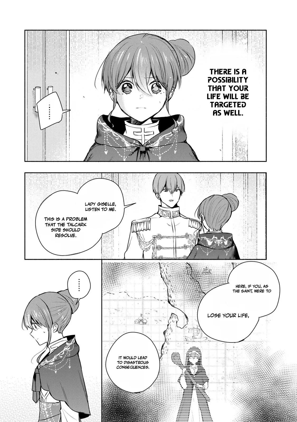 If you’re looking for the saint then my sister is the one you seek Chapter 39.2 page 2 - 