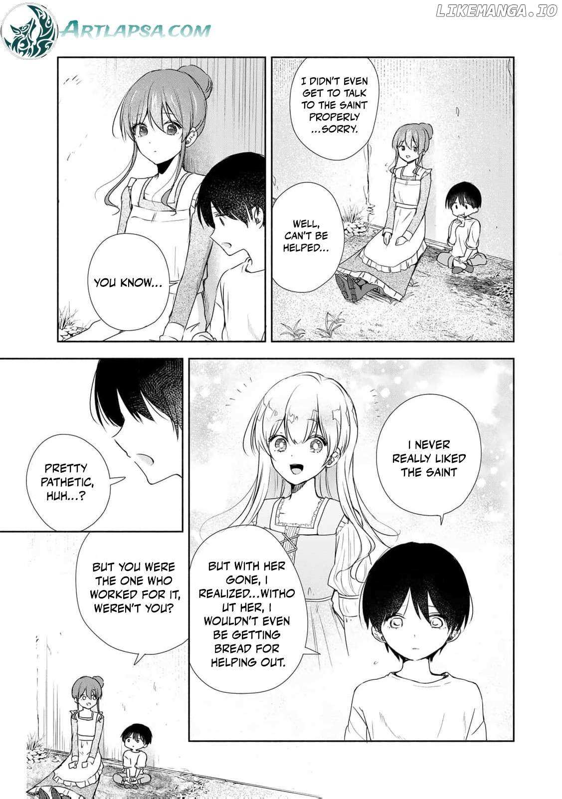 If you’re looking for the saint then my sister is the one you seek Chapter 4 page 15 - 