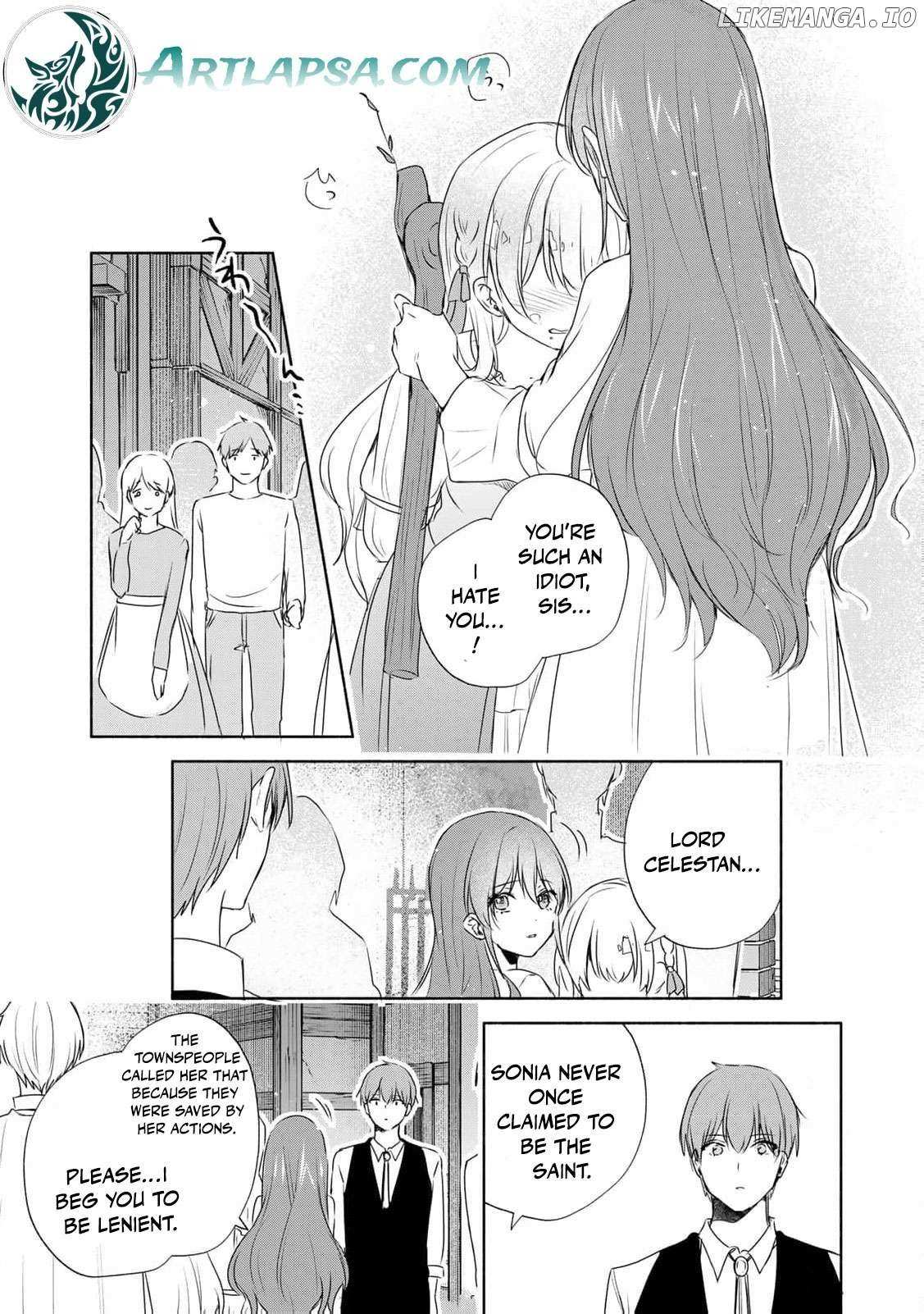 If you’re looking for the saint then my sister is the one you seek Chapter 6 page 19 - 
