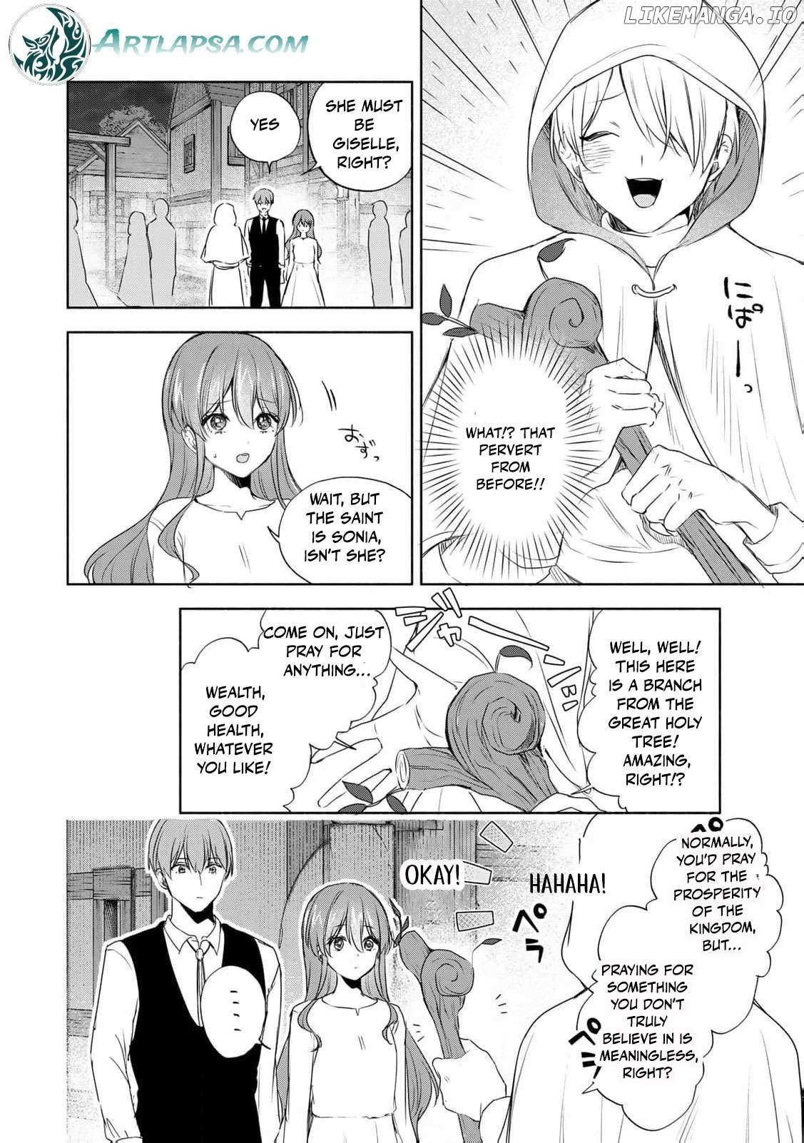 If you’re looking for the saint then my sister is the one you seek Chapter 6 page 10 - 