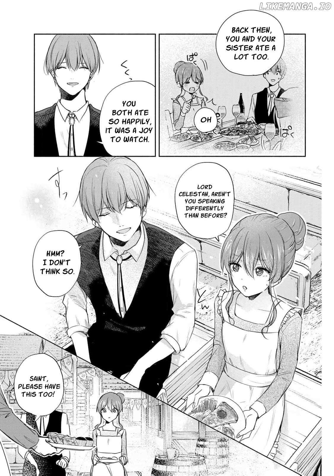 If you’re looking for the saint then my sister is the one you seek Chapter 7 page 10 - 