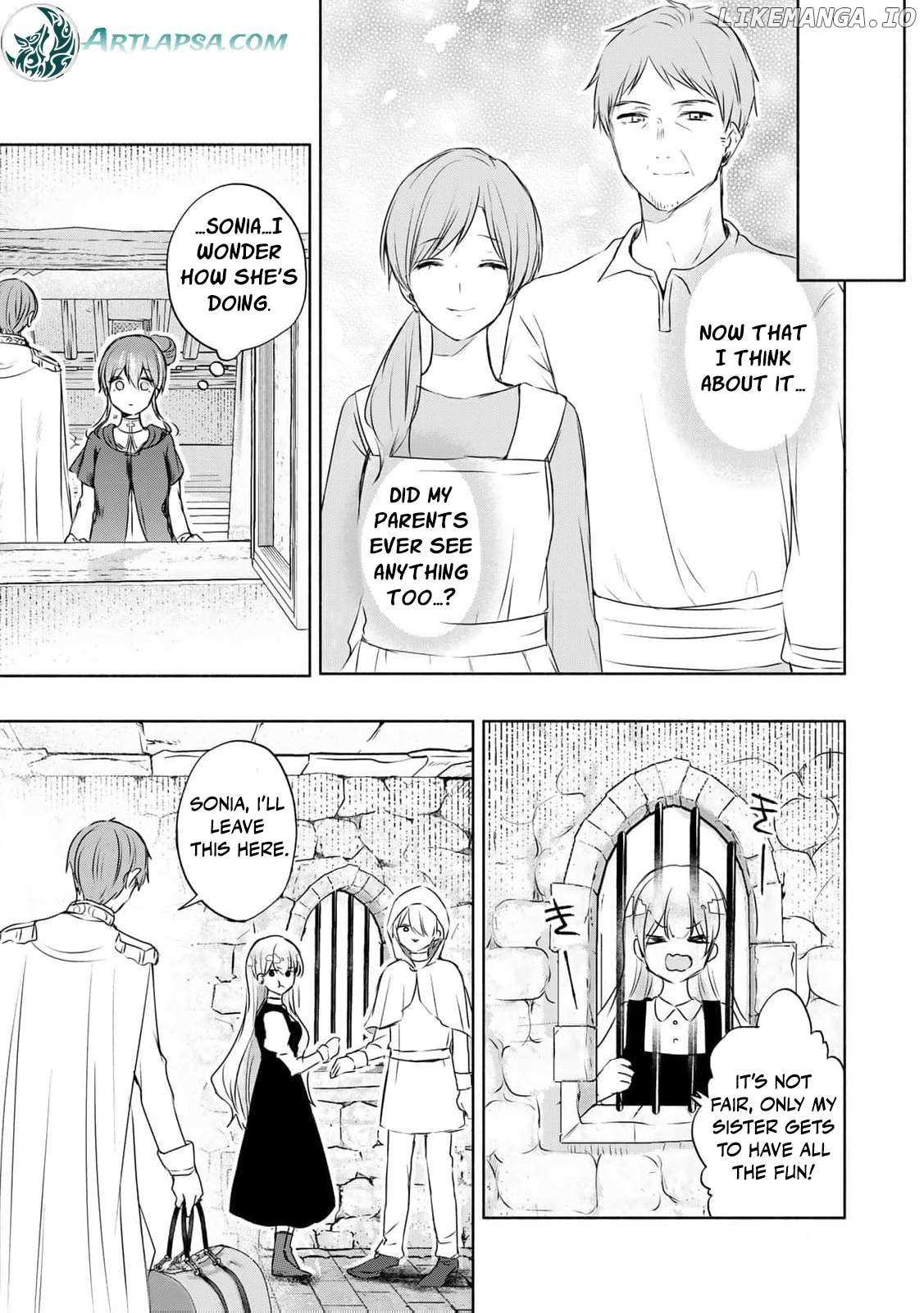 If you’re looking for the saint then my sister is the one you seek Chapter 8 page 25 - 