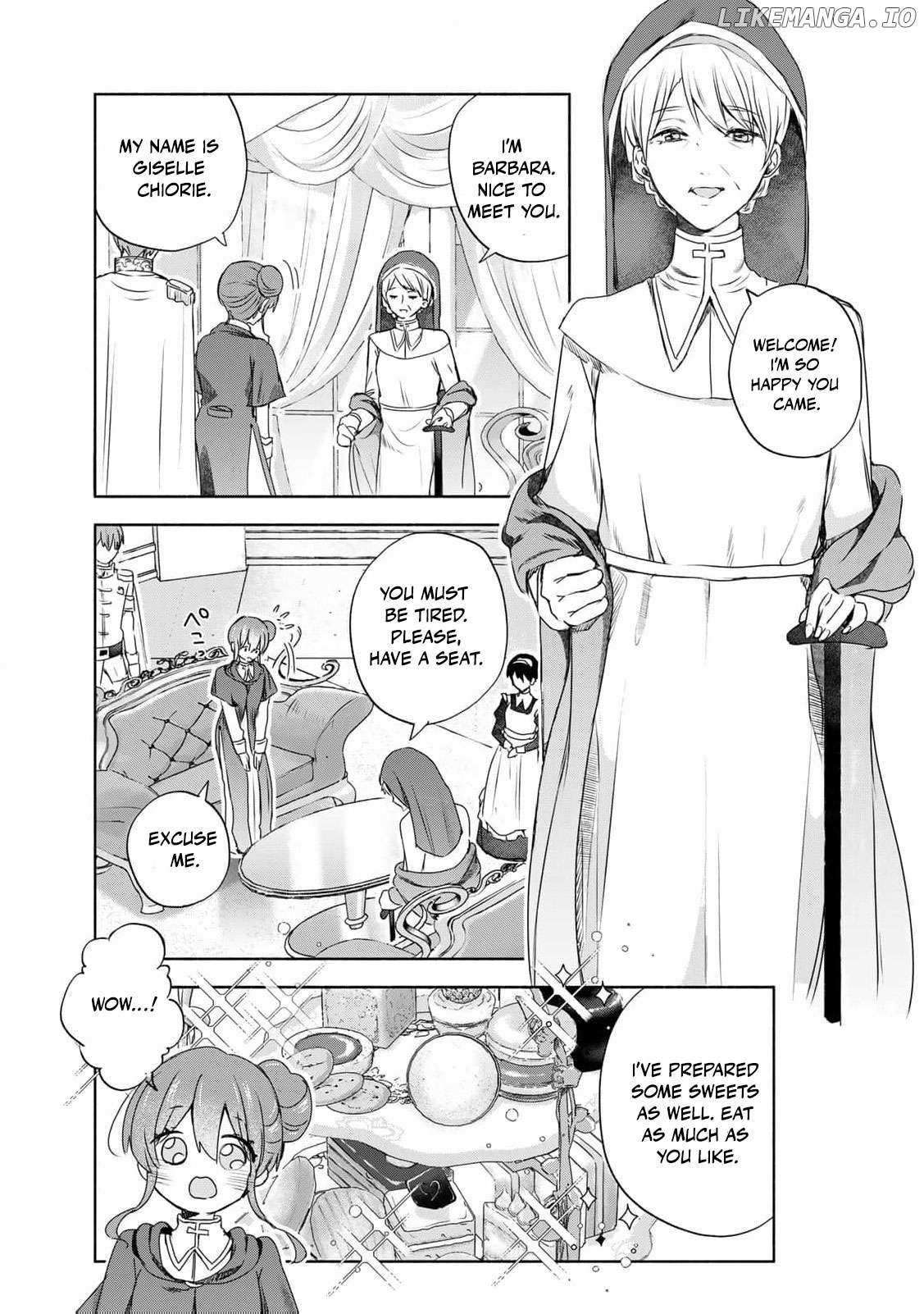 If you’re looking for the saint then my sister is the one you seek Chapter 9 page 6 - 