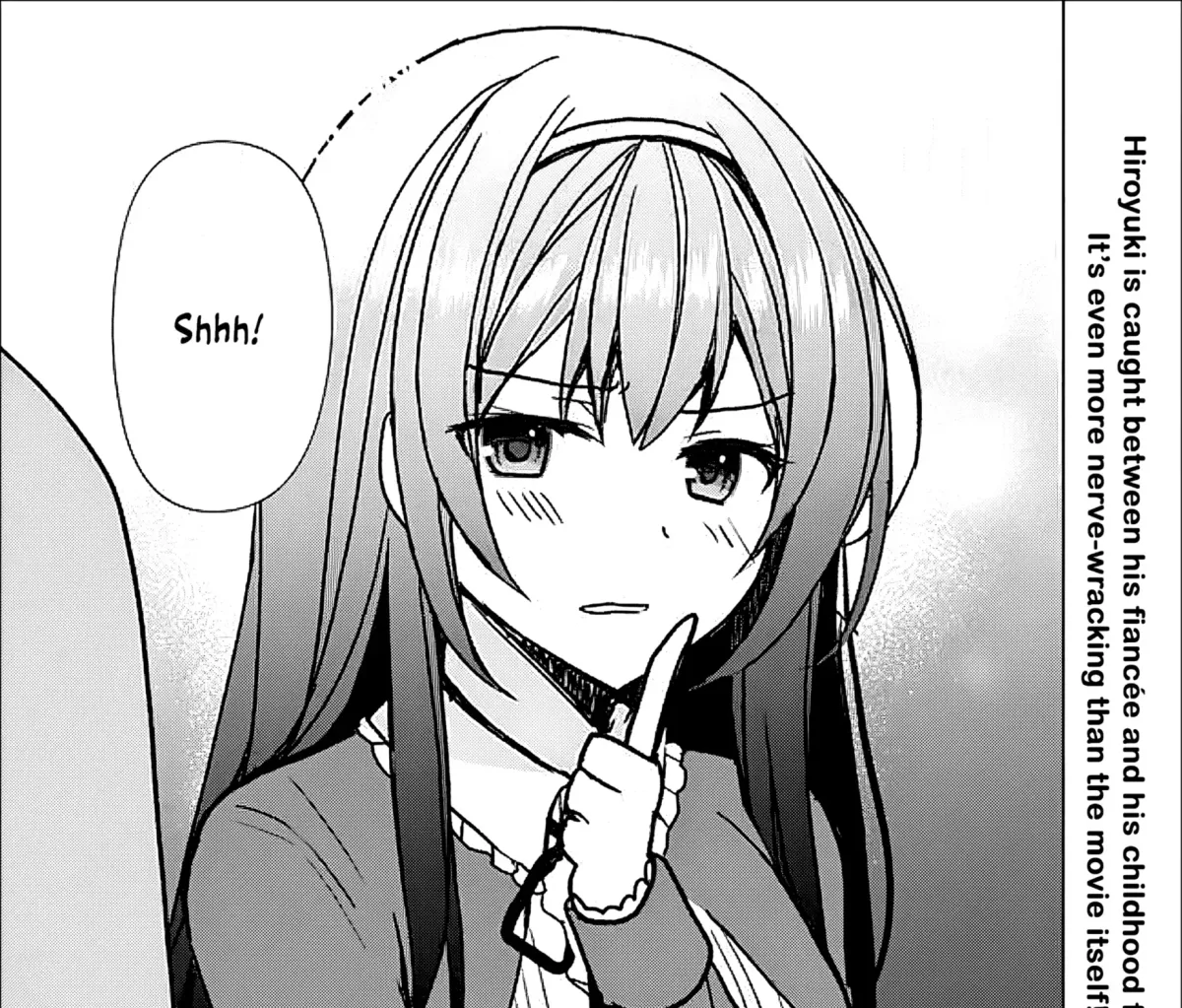 Iinazuke ga Dekita to Omottara, Sono Iinazuke ga Gakkou de Yuumei na "Akuyaku Reijou" Dattan dakedo, Dou Sureba Ii? Chapter 10.1 page 34 - 