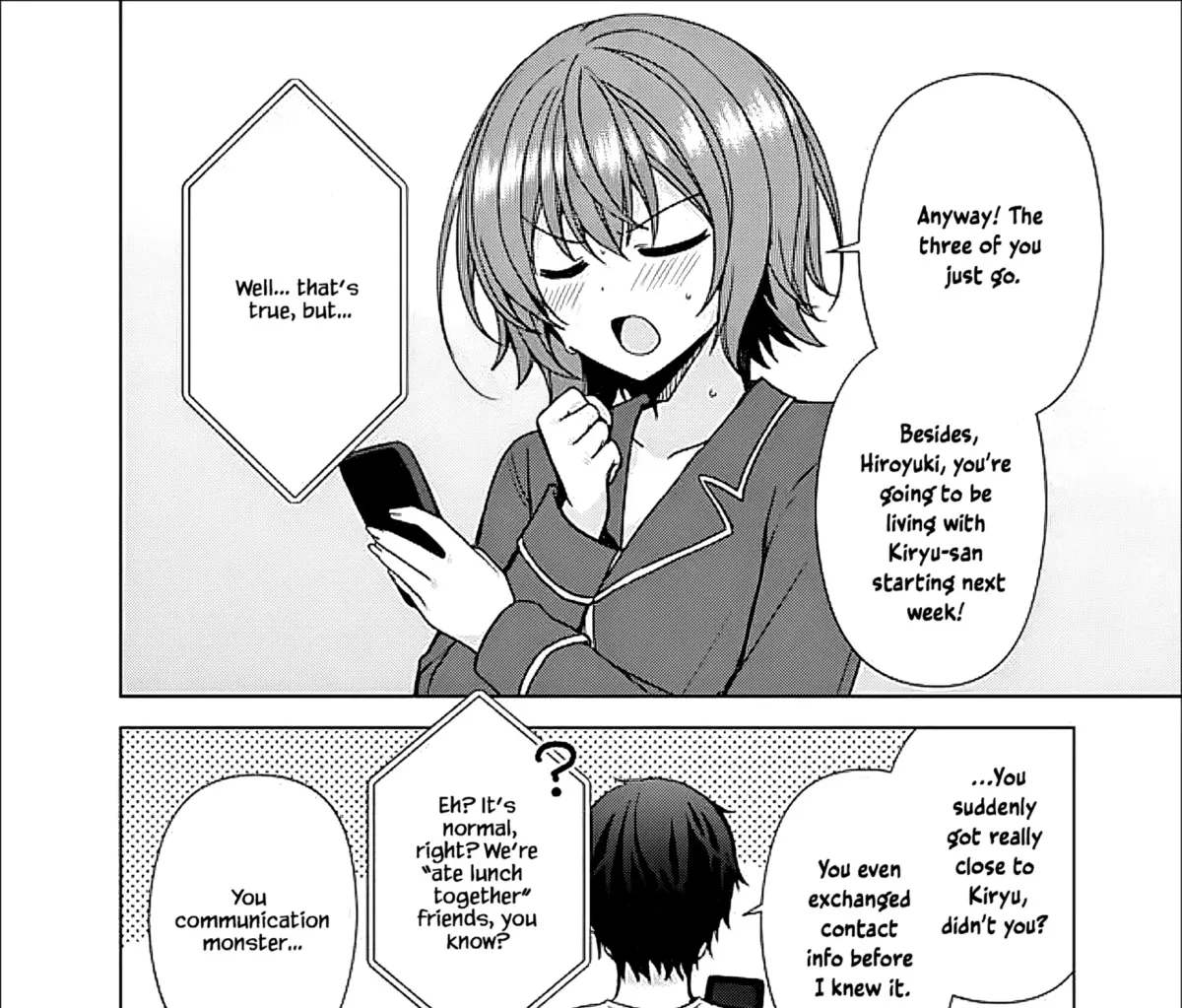 Iinazuke ga Dekita to Omottara, Sono Iinazuke ga Gakkou de Yuumei na "Akuyaku Reijou" Dattan dakedo, Dou Sureba Ii? Chapter 10.1 page 8 - 
