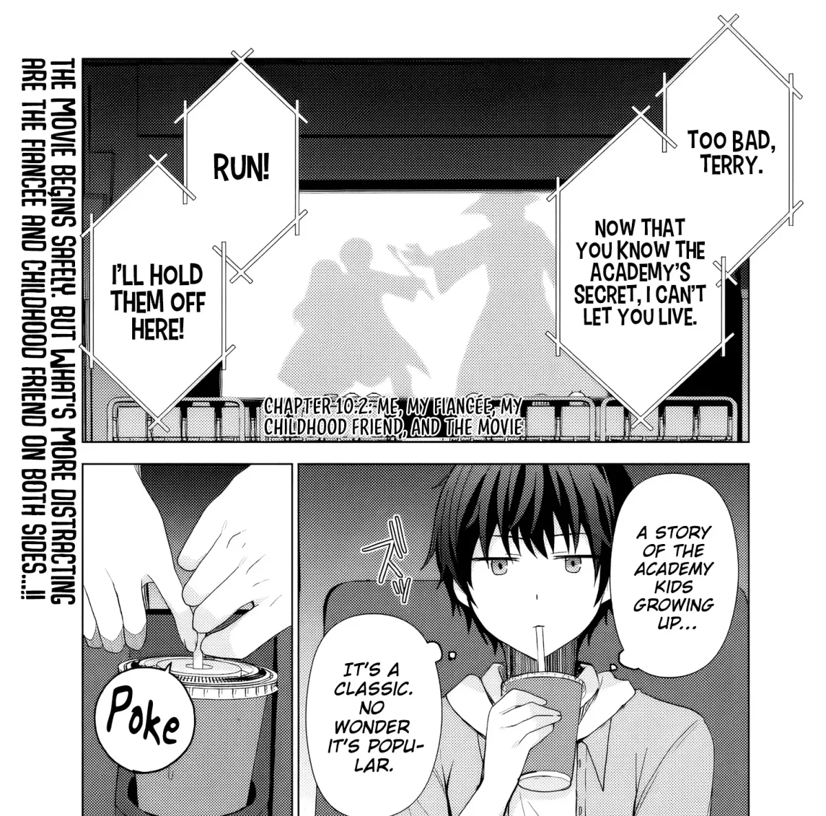Iinazuke ga Dekita to Omottara, Sono Iinazuke ga Gakkou de Yuumei na "Akuyaku Reijou" Dattan dakedo, Dou Sureba Ii? Chapter 10 page 37 - 