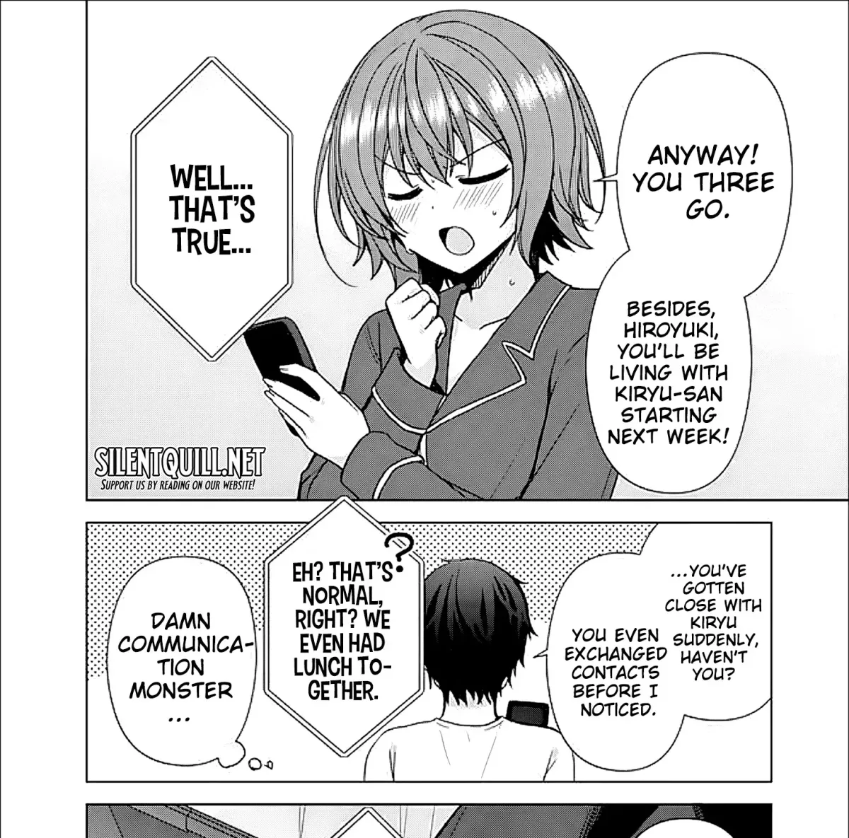 Iinazuke ga Dekita to Omottara, Sono Iinazuke ga Gakkou de Yuumei na "Akuyaku Reijou" Dattan dakedo, Dou Sureba Ii? Chapter 10 page 9 - 