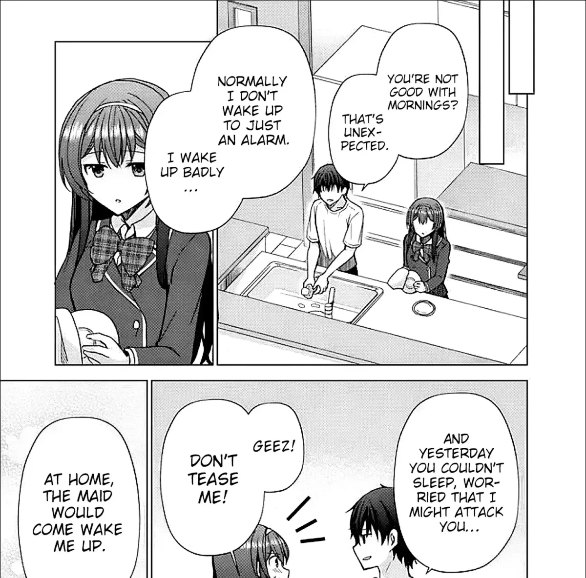 Iinazuke ga Dekita to Omottara, Sono Iinazuke ga Gakkou de Yuumei na "Akuyaku Reijou" Dattan dakedo, Dou Sureba Ii? Chapter 12.2 page 7 - 