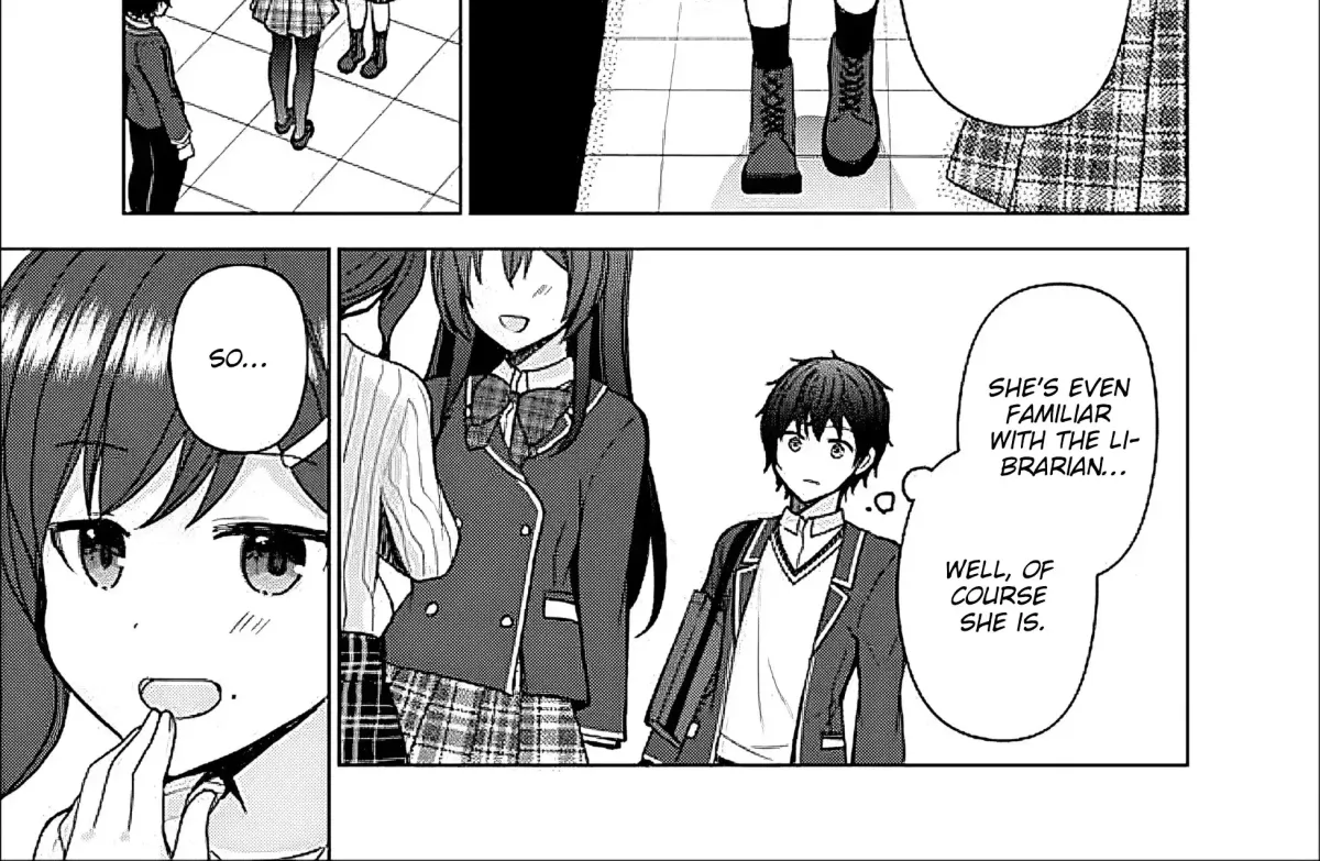 Iinazuke ga Dekita to Omottara, Sono Iinazuke ga Gakkou de Yuumei na "Akuyaku Reijou" Dattan dakedo, Dou Sureba Ii? Chapter 13.1 page 20 - 