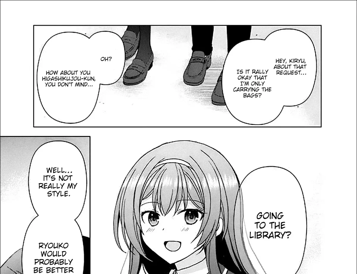 Iinazuke ga Dekita to Omottara, Sono Iinazuke ga Gakkou de Yuumei na "Akuyaku Reijou" Dattan dakedo, Dou Sureba Ii? Chapter 13.1 page 7 - 