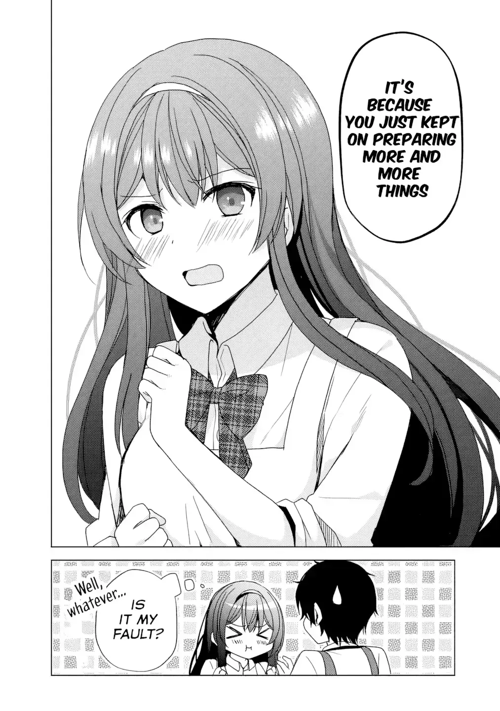 Iinazuke ga Dekita to Omottara, Sono Iinazuke ga Gakkou de Yuumei na "Akuyaku Reijou" Dattan dakedo, Dou Sureba Ii? Chapter 3.2 page 4 - 