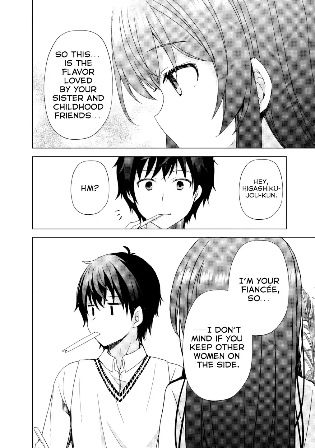 Iinazuke ga Dekita to Omottara, Sono Iinazuke ga Gakkou de Yuumei na "Akuyaku Reijou" Dattan dakedo, Dou Sureba Ii? Chapter 3.2 page 8 - 