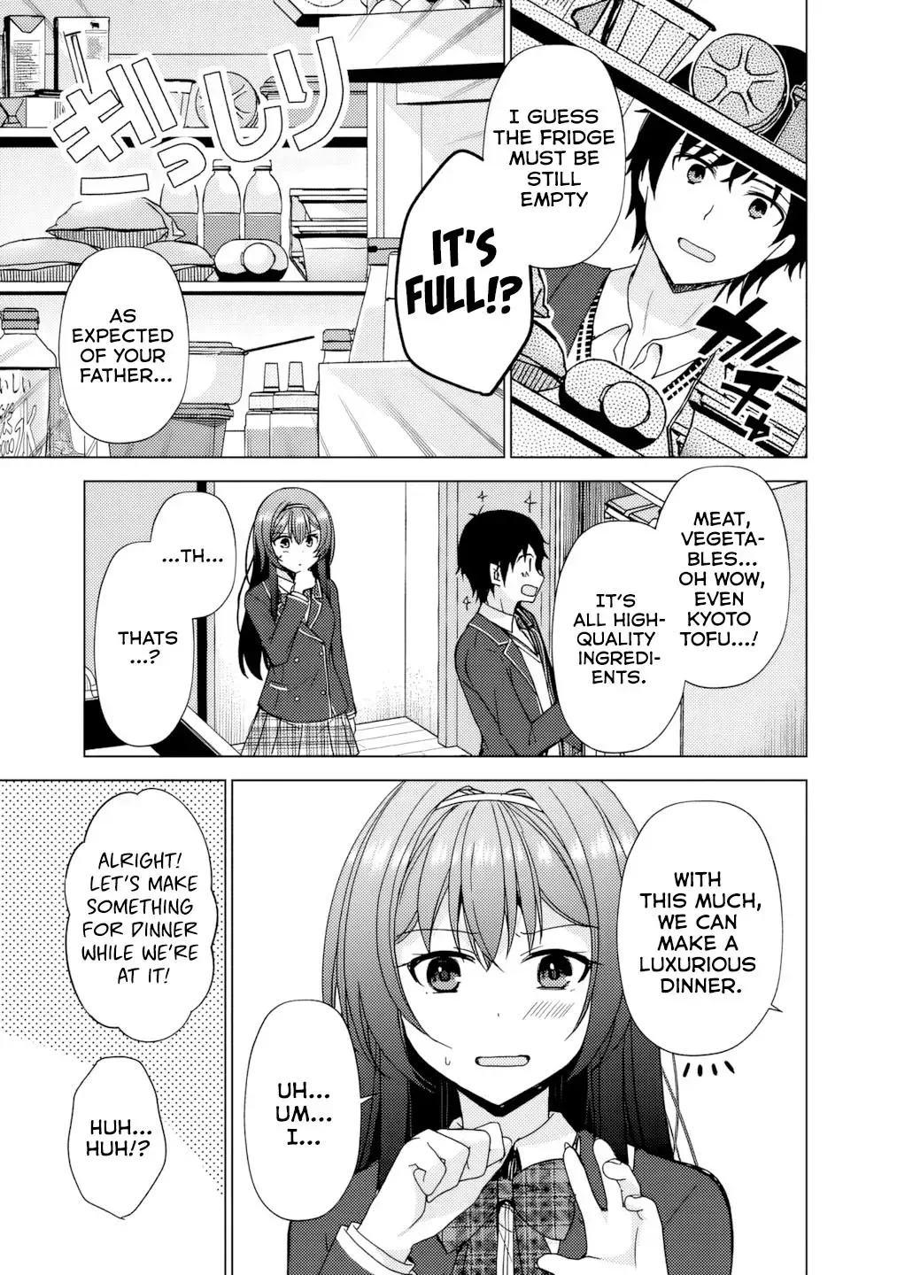 Iinazuke ga Dekita to Omottara, Sono Iinazuke ga Gakkou de Yuumei na "Akuyaku Reijou" Dattan dakedo, Dou Sureba Ii? Chapter 3 page 8 - 