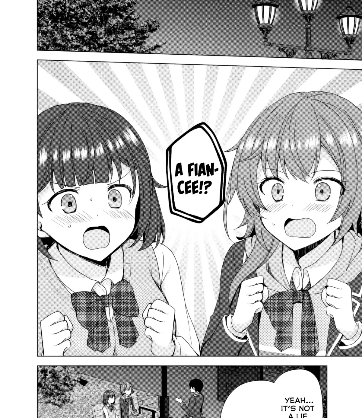 Iinazuke ga Dekita to Omottara, Sono Iinazuke ga Gakkou de Yuumei na "Akuyaku Reijou" Dattan dakedo, Dou Sureba Ii? Chapter 4 page 12 - 