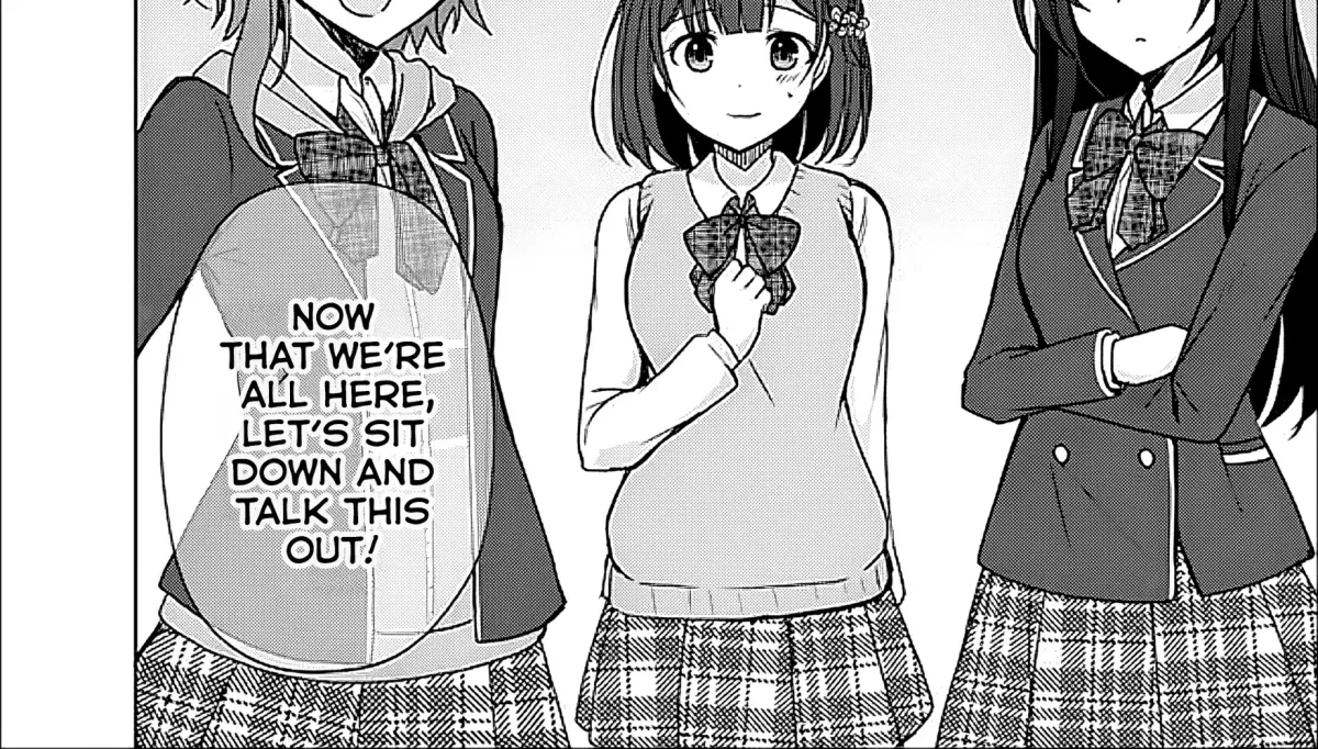 Iinazuke ga Dekita to Omottara, Sono Iinazuke ga Gakkou de Yuumei na "Akuyaku Reijou" Dattan dakedo, Dou Sureba Ii? Chapter 5.2 page 17 - 