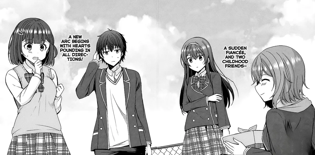 Iinazuke ga Dekita to Omottara, Sono Iinazuke ga Gakkou de Yuumei na "Akuyaku Reijou" Dattan dakedo, Dou Sureba Ii? Chapter 6.1 page 4 - 